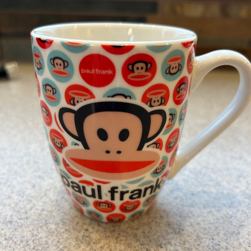 NWT! Paul Frank Julius - Set of Two Ceramic Mugs - Picture 2 of 7